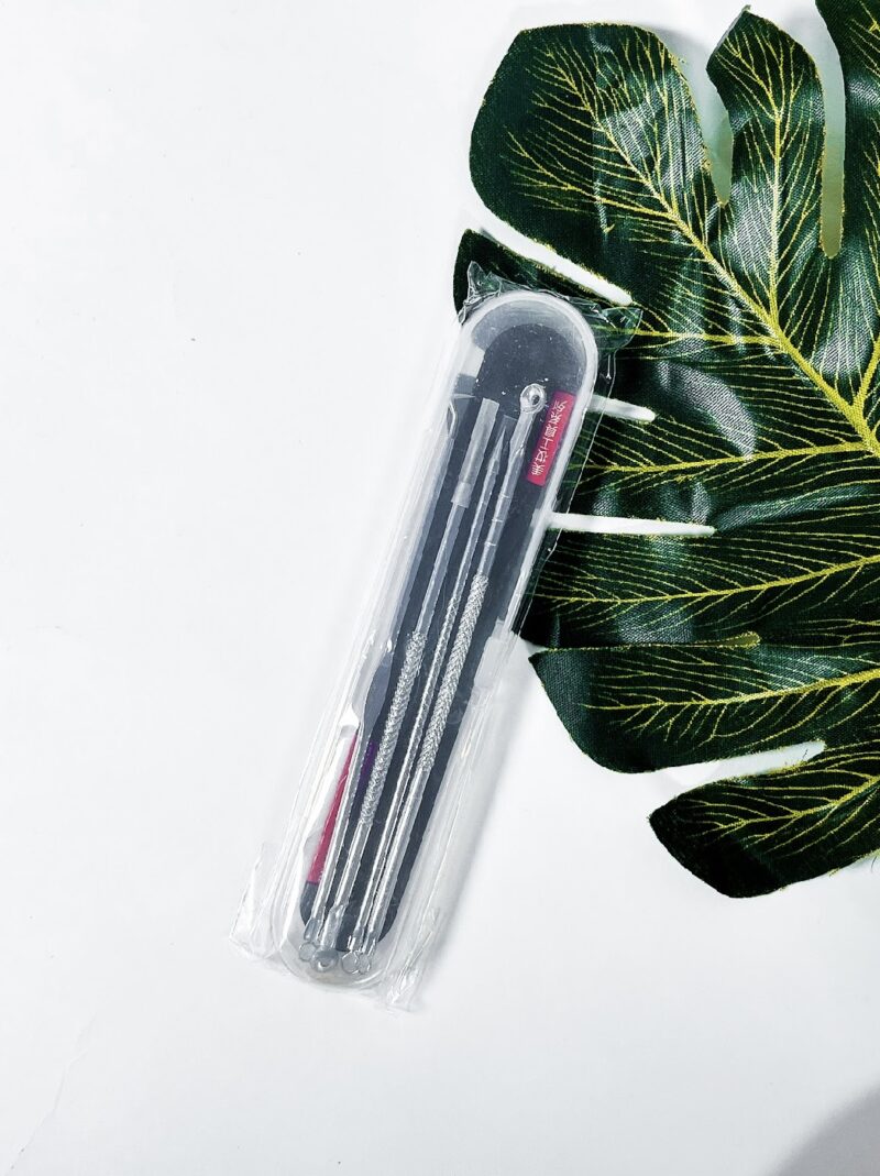 Extractor set for acne and ingrown hair